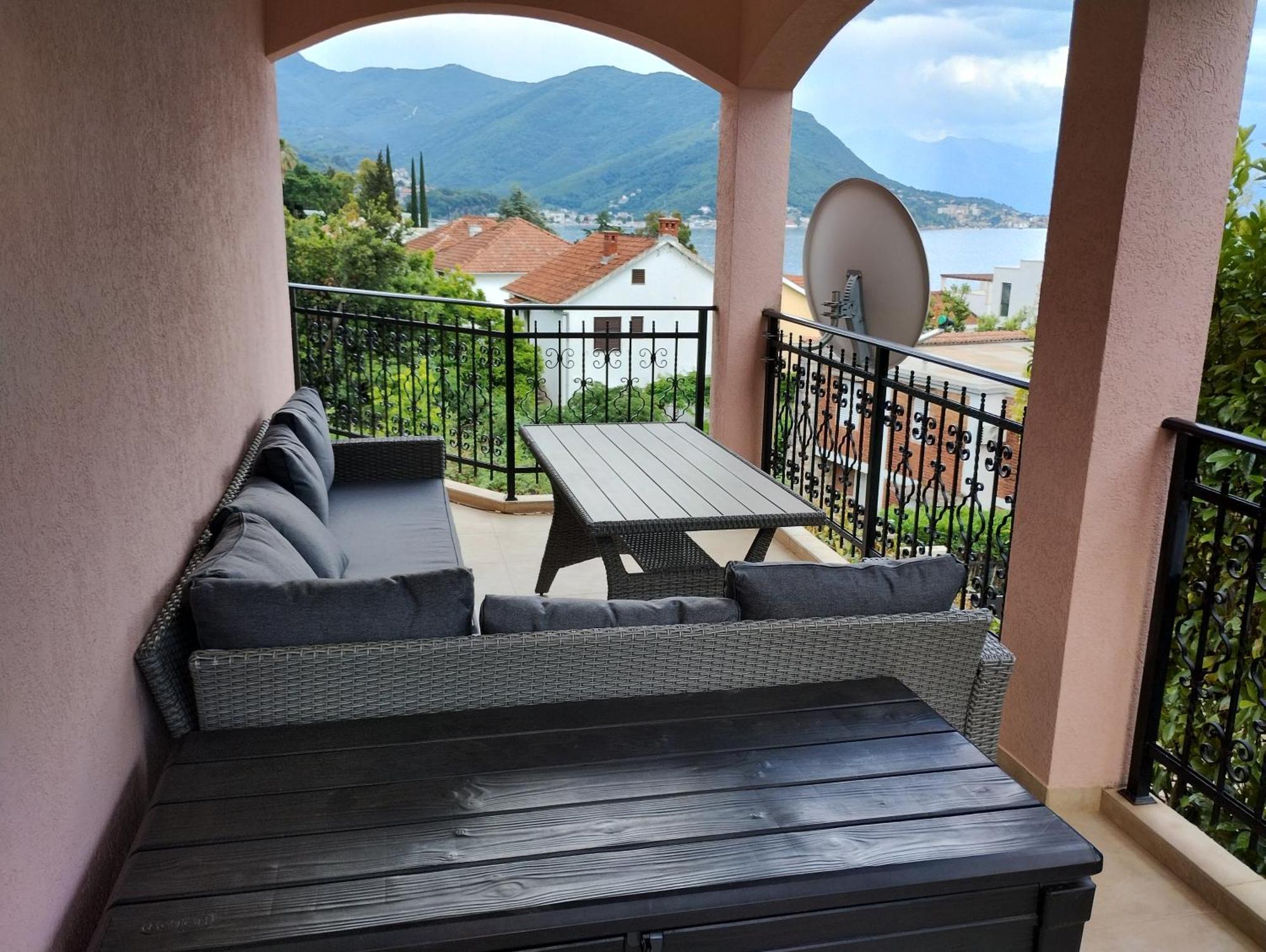 Monteview Duplex Villa Herceg Novi Eksteriør bilde